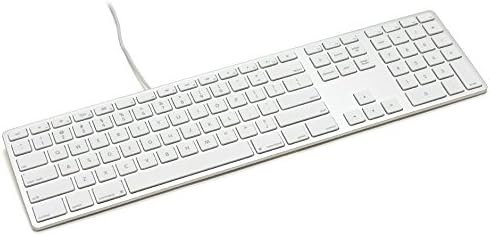 Clavier filaire Matias en aluminium pour Mac - Argent 