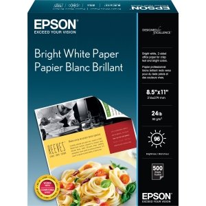 Papier ordinaire Epson - Format Lettre A (8,5 po x 11 po)