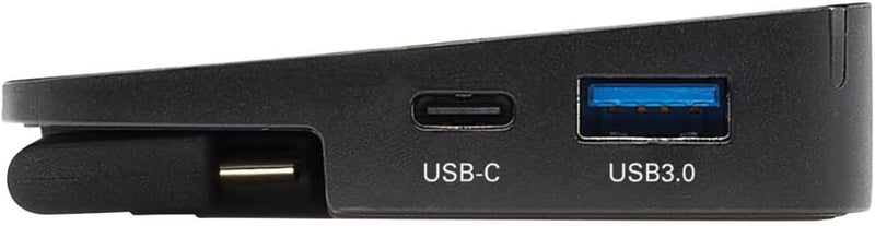 Station d'accueil USB-C à trois moniteurs avec HDMI 4K et DisplayPort, VGA - USB-A/C, 