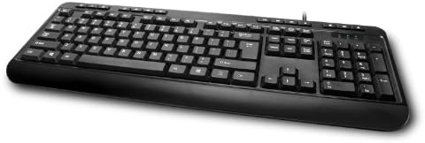 Adesso AKB-132CB - Antimicrobial Multimedia Desktop Keyboard and Mouse