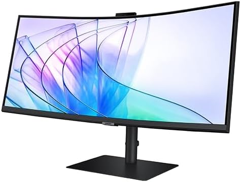 MONITEUR SAMSUNG S34C654V 34 PO 21:9 ULTRA-LARGE COURBÉ (1000R) AVEC CAMÉRA IR 5 MP