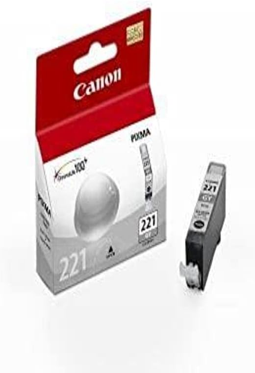 Canon CLI-221 Original Inkjet Ink Cartridge - Gray - 3 / Pack