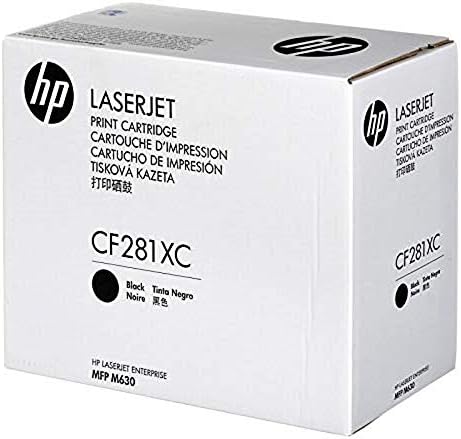 Cartouche de toner laser HP 81X d'origine à haut rendement - Noir - 1 paquet