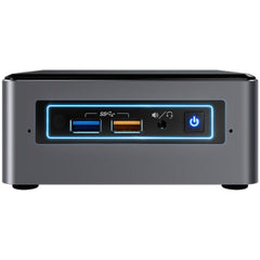 JUNE CANYON. 2C CELERON NUC7 ESSENTIAL NUC7CJYSAMN W/ HDD, 4G DDR4; 32GB eMMC storage; WIN10 H; CODEC ;US CORD. Supports Intel UHD 600 Graphics. Up to 7.1 multichanneldigital audio via DMI or Thunderbolt 3