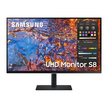 Samsung ViewFinity S8 S32B806PXN 32" 4K UHD LCD Monitor - 16:9 - Black