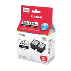 Canon PG-245XL Original High Yield Inkjet Ink Cartridge - Black - 2 Pack