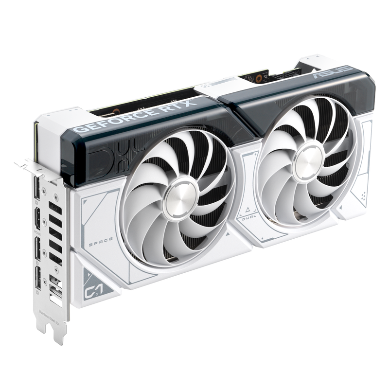 ASUS GEFORCE DUAL-RTX4070S-O12G-WHITE OC 12GB GDDR6X 2550 MHZ 192 BIT