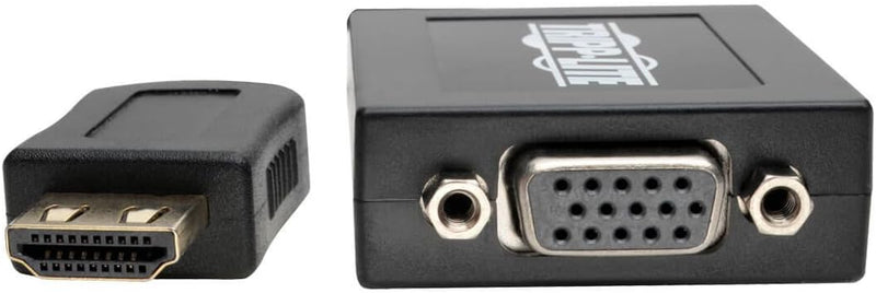 HDMI vers VGA avec adaptateur de câble convertisseur Audio pour Ultrabook/ordinateur portable/ordinateur de bureau,
