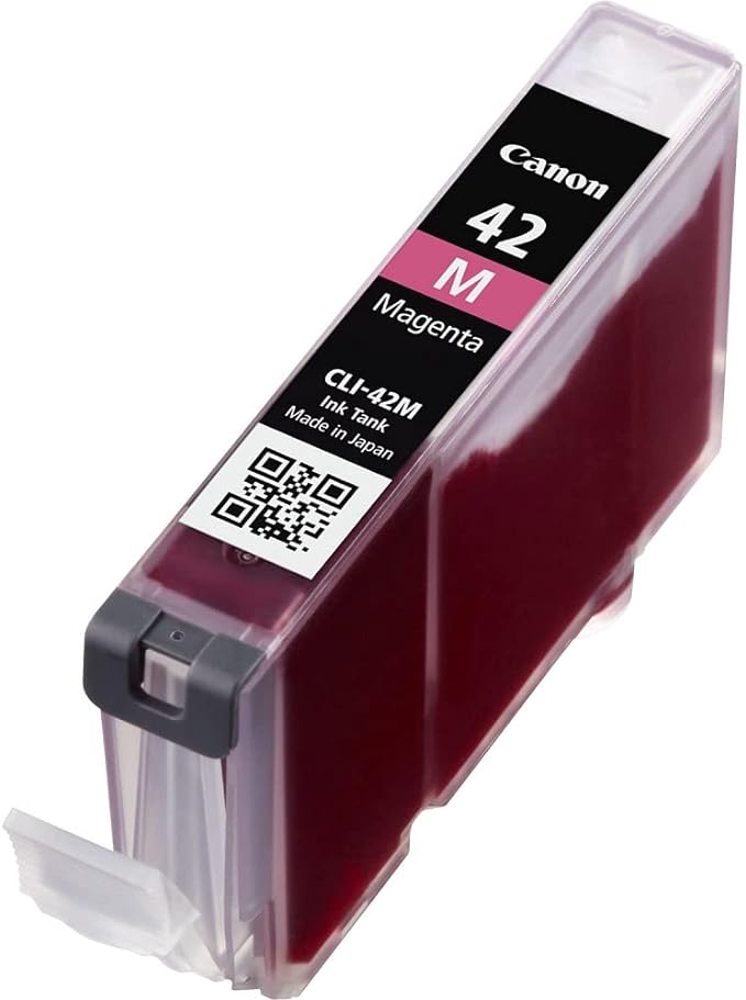 Cartouche d'encre jet d'encre originale Canon CLI-42M - Pack magenta