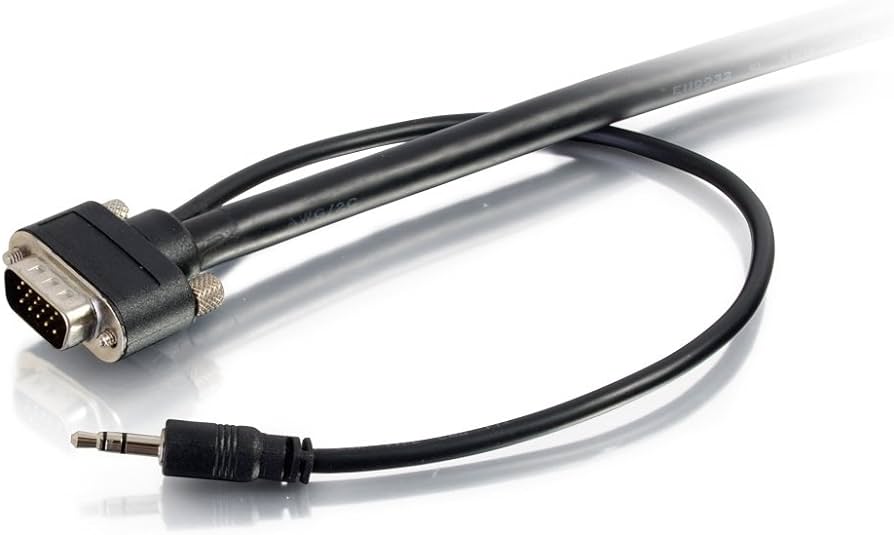 LEGRAND AV 25FT C2G SEL VGA + 3.5MM A/V CABLE M/M | PcHybrid