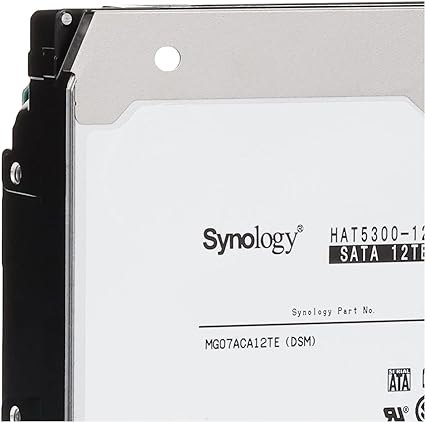 Synology HAT5300-12T 12 TB Hard Drive - 3.5" Internal - SATA (SATA/600)