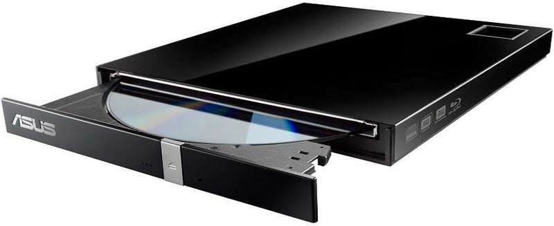 GRAVEUR BLU-RAY ASUS 6X, DVD-RW, NOIR, DÉTAIL, USB 2.0, CYBERLINK, EXTERNE SLIM, f