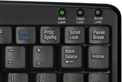 Adesso AKB-410UB Mini clavier tactile fin avec pavé tactile intégré