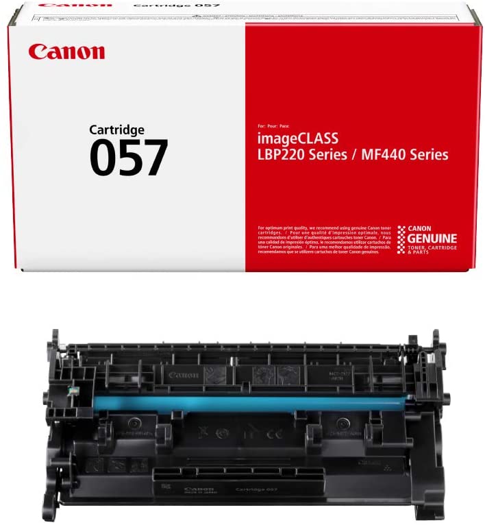 Cartouche de toner laser originale Canon 057 - Noir - 1 paquet