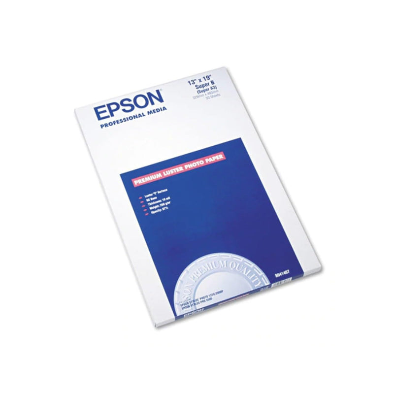 Epson Glossy photo paper - Super B (13 in x 19 in)