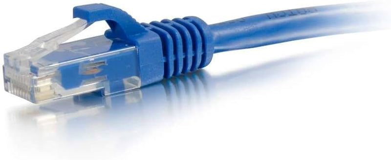 Câble de raccordement réseau Ethernet C2G Cat6 sans accroc non blindé (UTP) de 8 pieds - Bleu