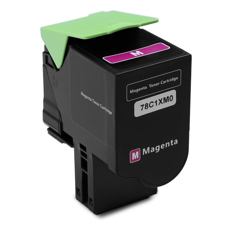 Cartouche de toner magenta à retourner Lexmark 78C1XM0 pour CS/CX421,52x,6