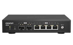 QNAP DESKTOP QSW-2104-2S-US, COMMUTATEUR NON GÉRÉ, 4 PORTS 2,5 Gbit/s, NÉGOCIATION AUTOMATIQUE (