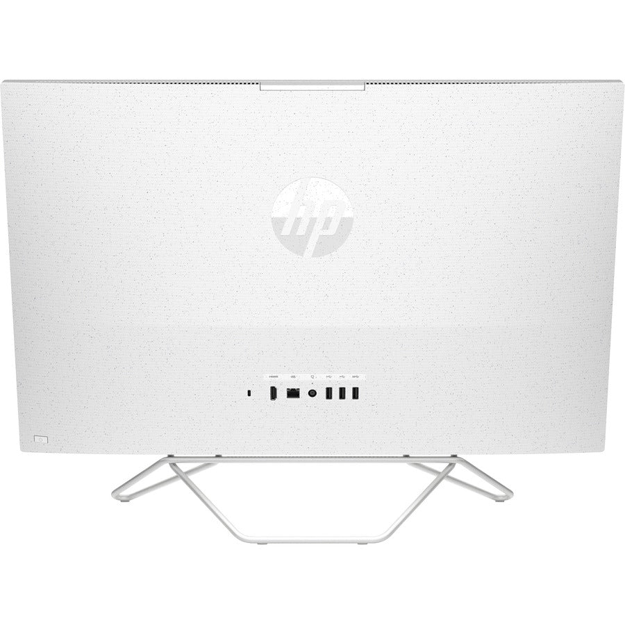 HP 27 inch All-in-One Desktop PC 27-cb0029,AMD Ryzen 7 5700U,16GB DDR4,512GB PCIe NVMe M.2 SSD,27,touch,FHD (1920 x 1080),AMD Radeon Graphics,802.11a/b/g/n/ac (1x1) Wi-Fi and BT,HP Wide Vision 1080p FHD IR privacy camera,white wired kb and mouse,W11H6 PLS