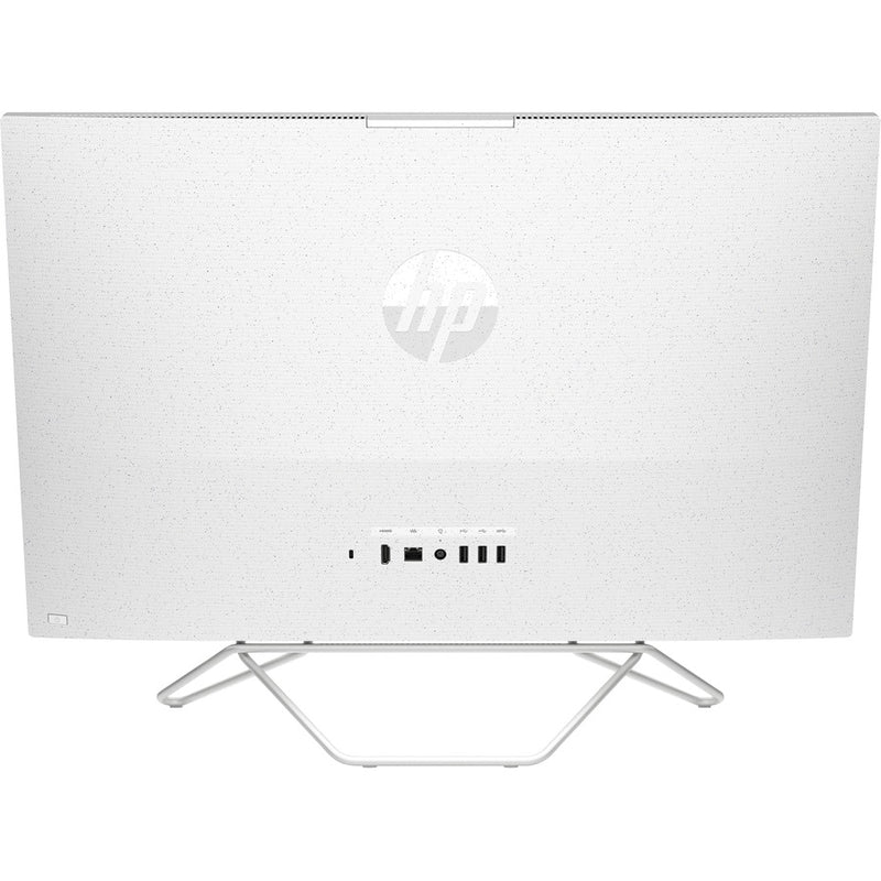 HP 27 inch All-in-One Desktop PC 27-cb0029,AMD Ryzen 7 5700U,16GB DDR4,512GB PCIe NVMe M.2 SSD,27,touch,FHD (1920 x 1080),AMD Radeon Graphics,802.11a/b/g/n/ac (1x1) Wi-Fi and BT,HP Wide Vision 1080p FHD IR privacy camera,white wired kb and mouse,W11H6 PLS