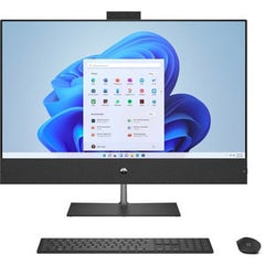 HP Pavilion 31.5 inch All-in-One Desktop PC 32-b0019,i7-12700T,16 GB DDR4,512 GB PCIe NVMe M.2 SSD,31.5,QHD (2560 x 1440),Intel UHD Graphics 770,Wi-Fi 6 (2x2) et BT,HP True Vision 5 MP IR privacy camera,black wireless keyboard and mouse,Windows 11 Home,1 