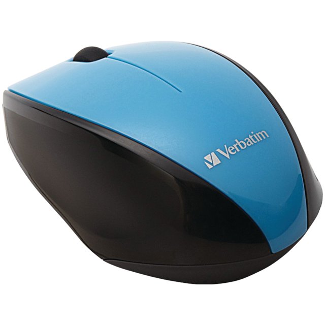 Souris optique sans fil Multi-Trac LED bleue - Bleue