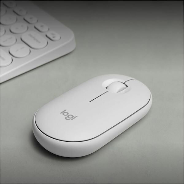 SOURIS LOGITECH PEBBLE 2 M350S - BLANC CASSÉ