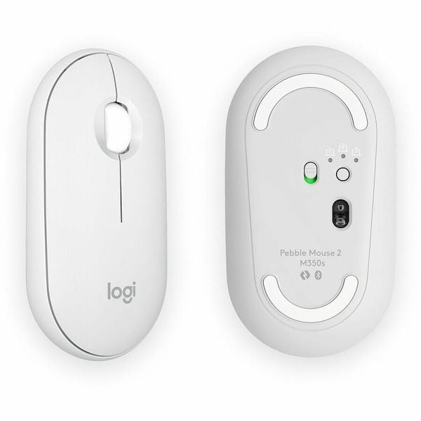 LOGITECH PEBBLE MOUSE 2 M350S - OFF WHITE