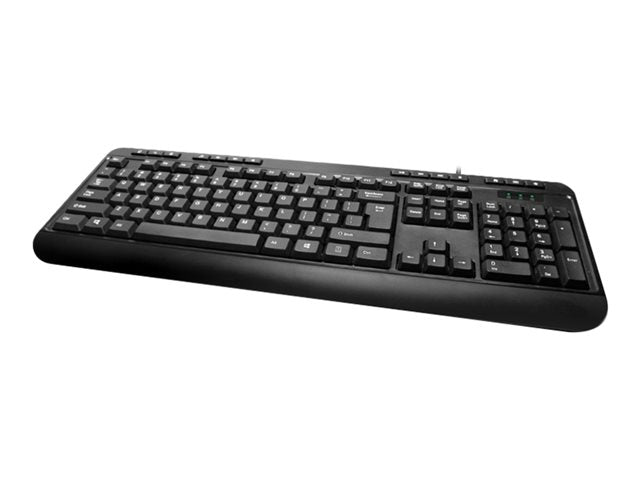 Multimedia Desktop Keyboard with Hotkeys, includes Windows Media Player, PS/2, B
