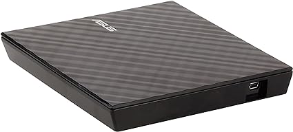 ASUS 8X DVD-RW SLIM EXTERNE, BLACK DIAMOND, RETAIL, SANS SUPPORT, pour PC, Mac et Lap