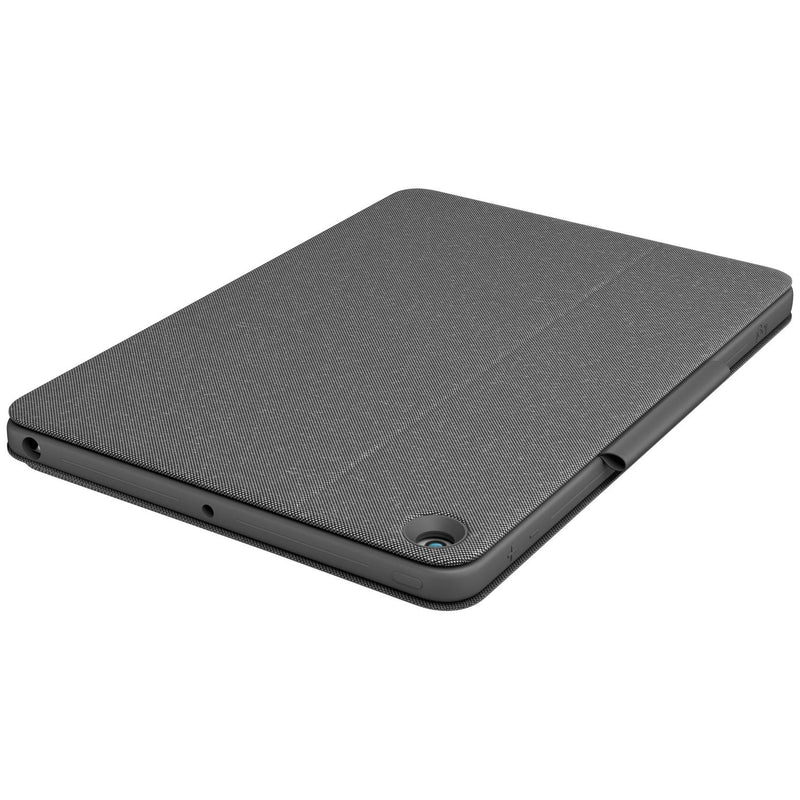 Logitech Combo Touch Keyboard/Cover Case iPad (7th Generation), iPad (9th Generation), iPad (8th Generation) Tablet - Graphite