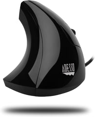 iMouse E1 - Mouse - Optical - 1600 dpi - Buttons Qty: 6 - Wired - USB Port - Bla