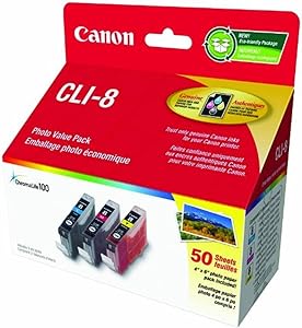 Cartouche d'encre tricolore Canon CLI-8