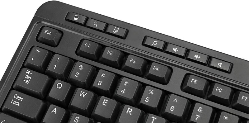 Combinaison clavier et souris de bureau sans fil antimicrobien