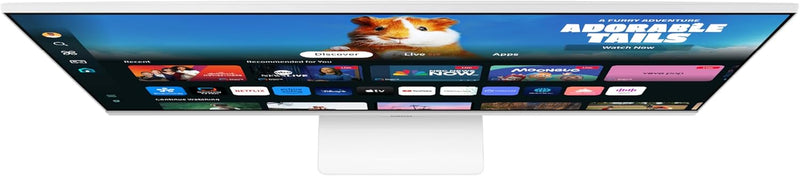 Moniteur intelligent Samsung 32 pouces Full HD, blanc 