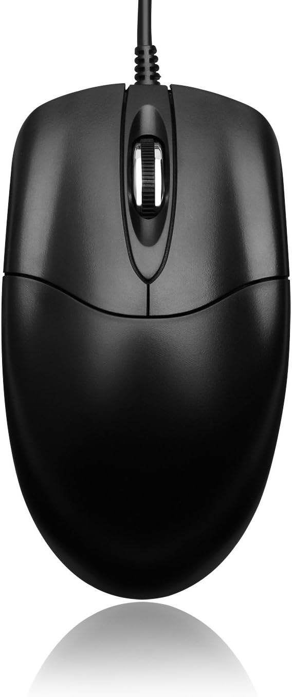 Adesso 3 Button Desktop Optical Scroll Mouse (USB)