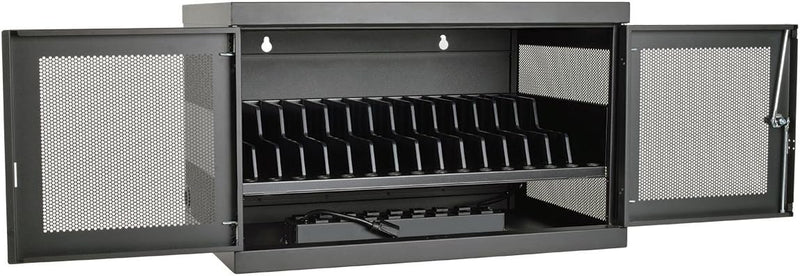 Station de stockage de charge CA Tripp Lite 16 ports avec options de chariot Ordinateur portable Chromebook 