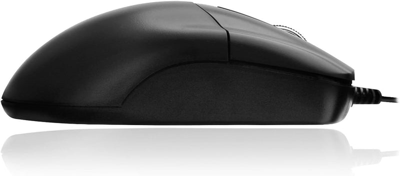 HC-3003 - Souris optique de bureau à défilement à 3 boutons (PS/2)