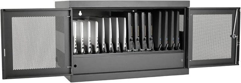 Station de stockage de charge CA Tripp Lite 16 ports avec options de chariot Ordinateur portable Chromebook 