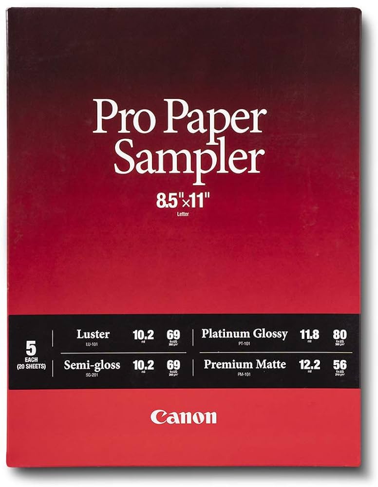 KIT PAPIER PHOTO CANON PRO