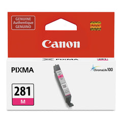 Cartouche d'encre jet d'encre originale Canon CLI-281 - Pack magenta