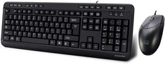 Adesso AKB-132CB - Clavier et souris de bureau multimédia antimicrobiens