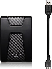 Disque dur portable Adata DashDrive Durable HD650 4 To - Externe - Noir