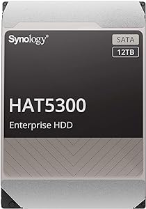 Synology HAT5300-12T 12 TB Hard Drive - 3.5" Internal - SATA (SATA/600)