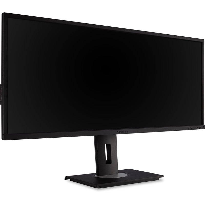 Moniteur 34 pouces 21:9 avec résolution WQHD (3440 x 1440) et ergonomie avancée.