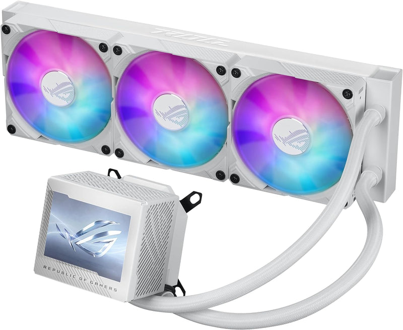 Asus ROG RYUJIN III 360 ARGB White Edition Cooling Fan/Radiator/Water Block/Pump