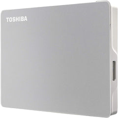 Toshiba Canvio Flex HDTX120XSCAA 2 TB Portable Hard Drive - External - Silver