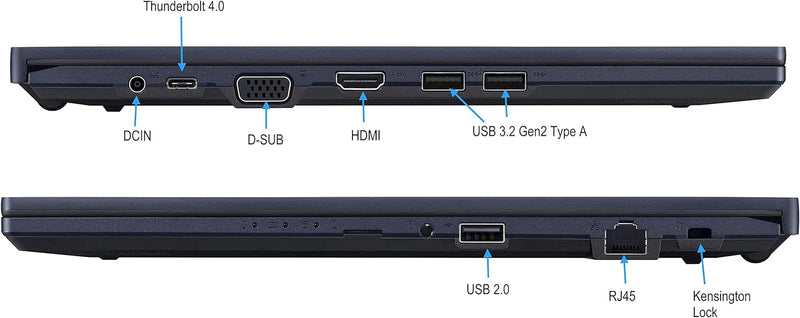 Asus ExpertBook B1 B1500 B1500CBA-C53P-CA 15.6" Notebook - Full HD - 1920 x 1080 - Intel Core i5 12th Gen i5-1235U Deca-core (10 Core) 1.30 GHz - 8 GB Total RAM - 8 GB On-board Memory - 256 GB SSD - Star Black