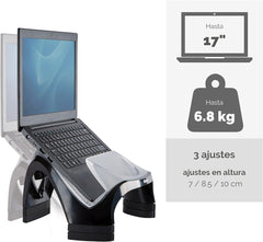 FELLOWES SMART SUITES RISER POUR ORDINATEUR PORTABLE AVEC USB - CASE PACK DE 2