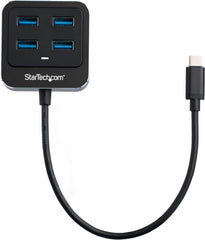 Hub USB-C à 4 ports - Ordinateur portable hôte USB-C vers hub adaptateur USB Type-A 4x - SuperSpeed ​​1